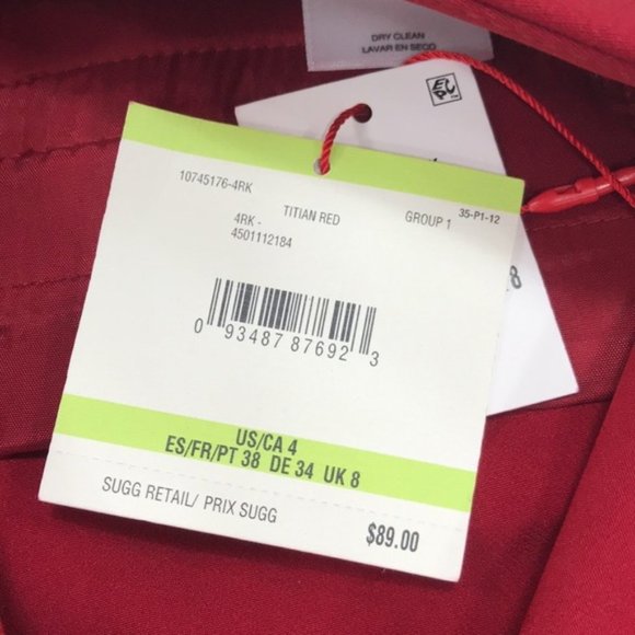 🎁 Anne Klein Lined Slim Fit Pants - Picture 5 of 6